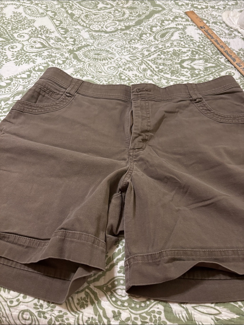 Merona Brown Women's Casual Jean Shorts
